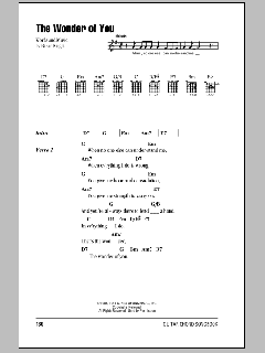 The Wonder Of You von Elvis Presley (Download) 