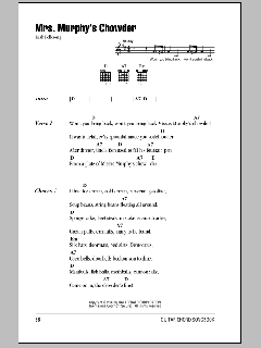 Mrs. Murphy's Chowder von Irish Folksong (Download) 