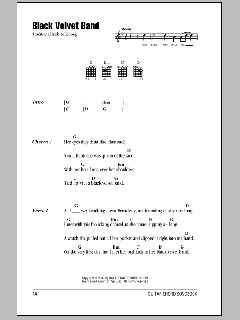 The Black Velvet Band von Irish Folksong (Download) 