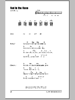 Red Is The Rose von Irish Folksong (Download) 