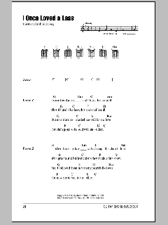 I Once Loved A Lass von Irish Folksong (Download) 