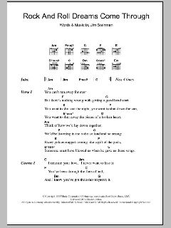Rock And Roll Dreams Come Through von Meat Loaf (Download) 