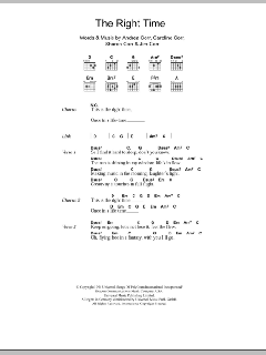 The Right Time von The Corrs (Download) 
