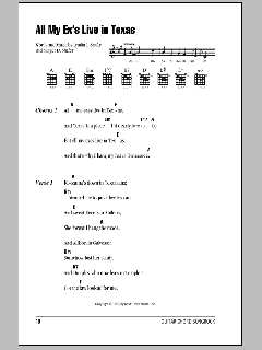 All My Ex's Live In Texas (Download) 