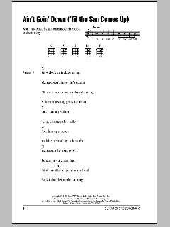 Ain't Goin' Down ('Til The Sun Comes Up) von Garth Brooks (Download) 