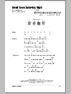 Small Town Saturday Night von Hal Ketchum (Download) 