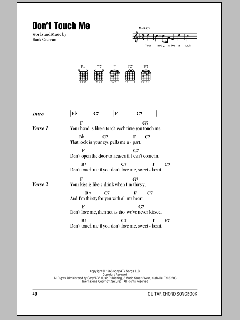 Don't Touch Me von Hank Cochran (Download) 