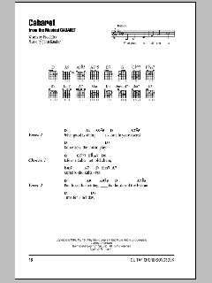 Cabaret von Fred Ebb (Download) 