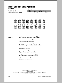 Don't Cry For Me Argentina von Madonna (Download) 