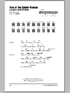 Kiss Of The Spider Woman von Fred Ebb (Download) 