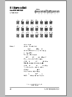 If I Were A Bell von Frank Loesser (Download) 