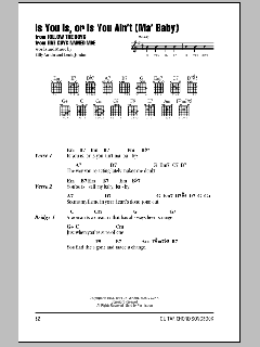 Is You Is, Or Is You Ain't von Louis Jordan (Download) 