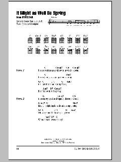 It Might As Well Be Spring von Rodgers & Hammerstein (Download) 