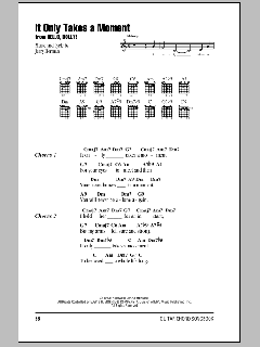It Only Takes A Moment von Jerry Herman (Download) 