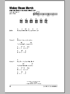 Mickey Mouse March von Jimmie Dodd (Download) 