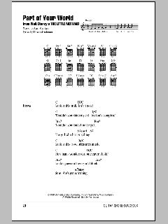 Part Of Your World von Howard Ashman (Download) 