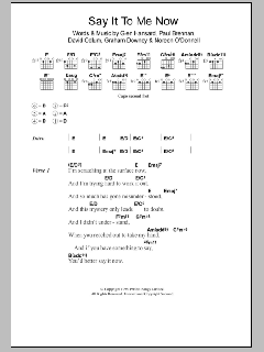 Say It To Me Now von Glen Hansard (Download) 