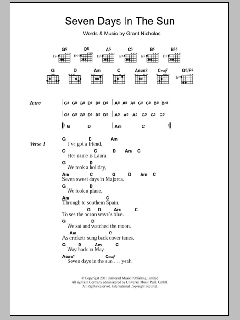 Seven Days In The Sun von Feeder (Download) 