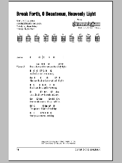 Break Forth, O Beauteous, Heavenly Light von Johann Sebastian Bach (Download) 