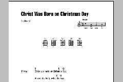 Christ Was Born On Christmas Day von Traditional (Download) 