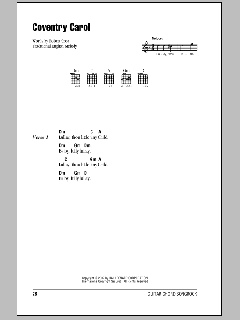 Coventry Carol von Traditional (Download) 