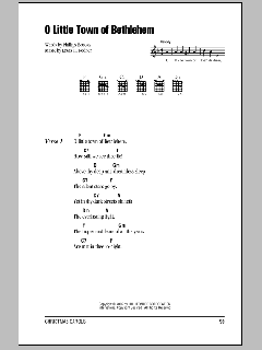 O Little Town Of Bethlehem von Phillips Brooks (Download) 