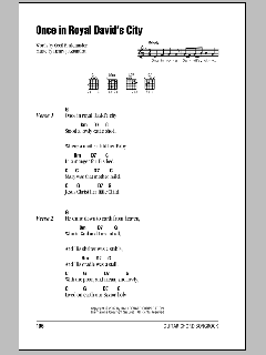 Once In Royal David's City (Download) 