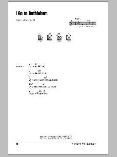 I Go To Bethlehem von Traditional (Download) 