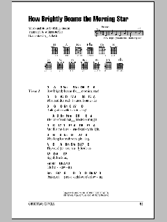 How Brightly Beams The Morning Star von Philipp Nicolai (Download) 