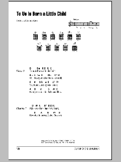 To Us Is Born A Little Child von Traditional (Download) 