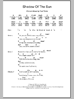 Shadow Of The Sun von Paul Weller (Download) 