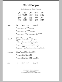 Short People von Randy Newman (Download) 