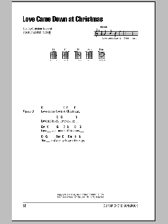 Love Came Down At Christmas (Download) 