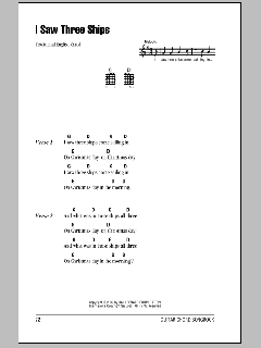 I Saw Three Ships von Traditional (Download) 