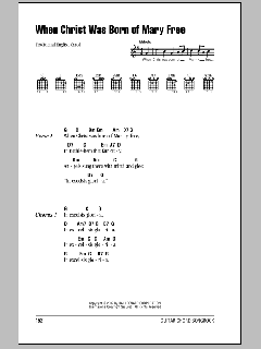When Christ Was Born Of Mary Free (Download) 