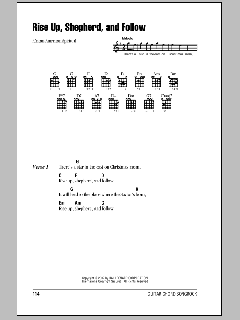 Rise Up, Shepherd, And Follow von African-American Spiritual (Download) 