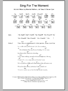 Sing For The Moment von Eminem (Download) 