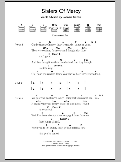 Sisters Of Mercy von Leonard Cohen (Download) 