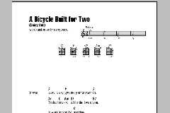 A Bicycle Built For Two von Harry Dacre (Download) 