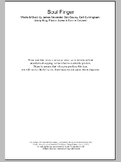 Soul Finger von Ben Cauley (Download) 