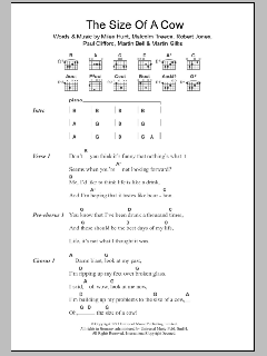 The Size Of A Cow (Download) 