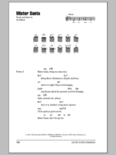 Mister Santa von Pat Ballard (Download) 