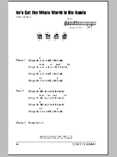 He's Got The Whole World In His Hands von Traditional Spiritual (Download) 