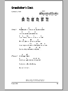 Grandfather's Clock von Henry Clay Work (Download) 