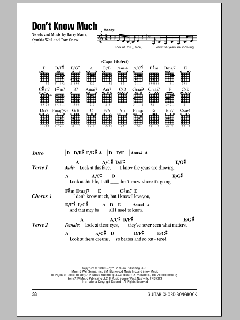 Don't Know Much von Tom Snow (Download) 