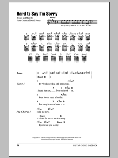 Hard To Say I'm Sorry von Chicago (Download) 