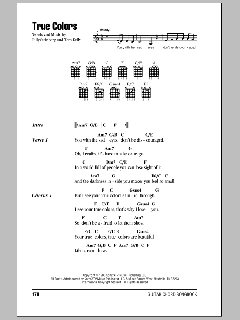 True Colors von Cyndi Lauper (Download) 