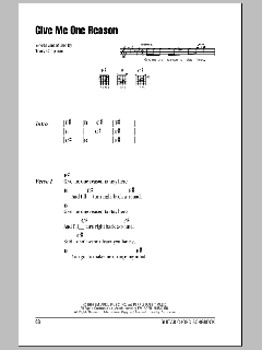 Give Me One Reason von Tracy Chapman (Download) 