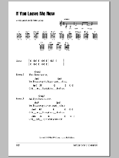 If You Leave Me Now von Chicago (Download) 