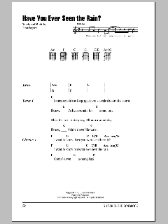 Have You Ever Seen The Rain? von Creedence Clearwater Revival (Download) 